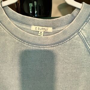 Z Supply Men's Light Gray Crewneck Sweater S001